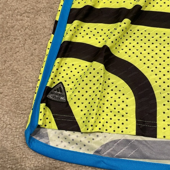 Arsenal adidas 2023/24 Away Authentic Patch Jersey - Yellow men L NWT - Picture 4 of 6